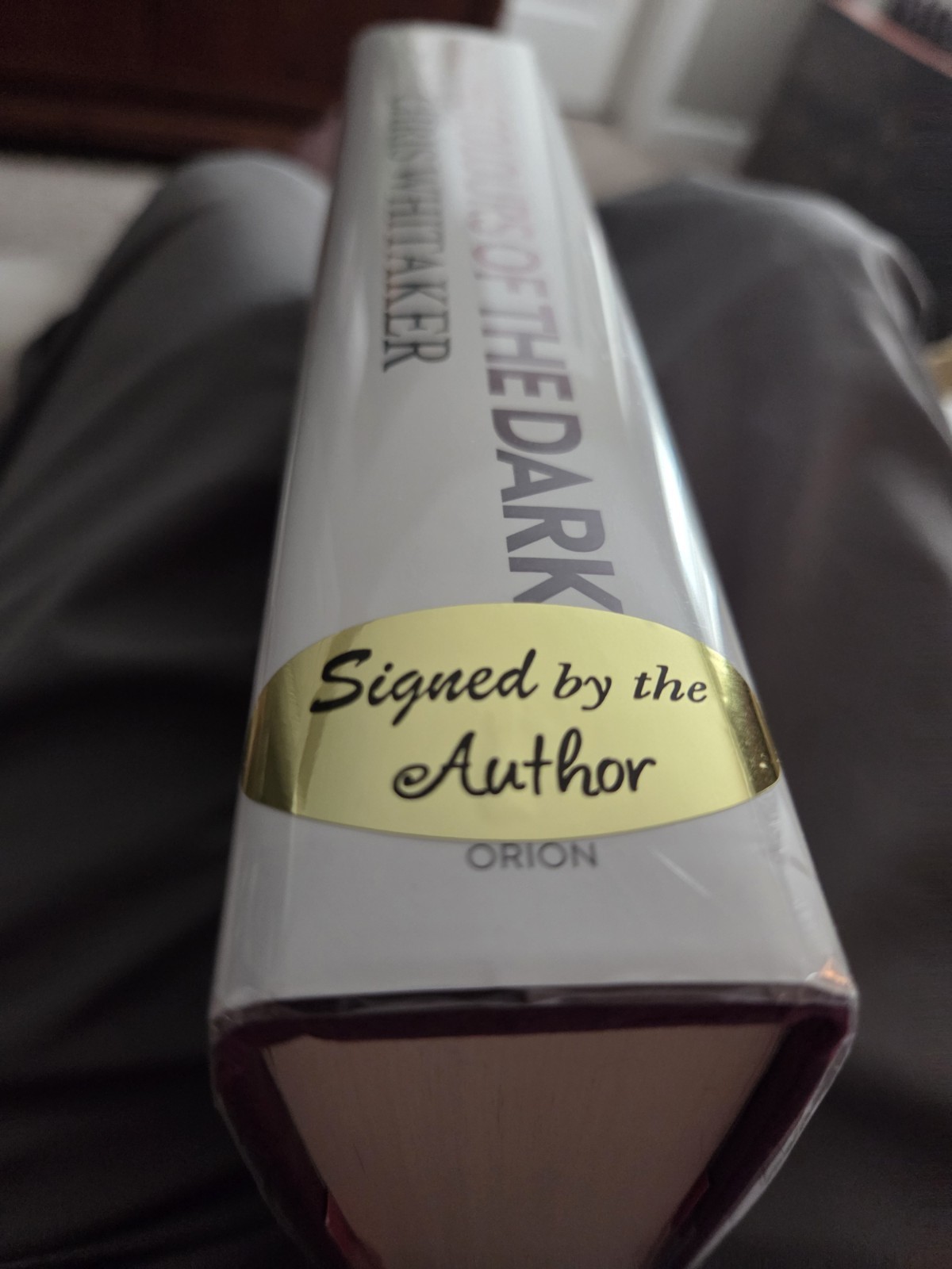 All The Colors Of The Dark 1st Edition 1st Printing Signed HC By Chris Whitaker