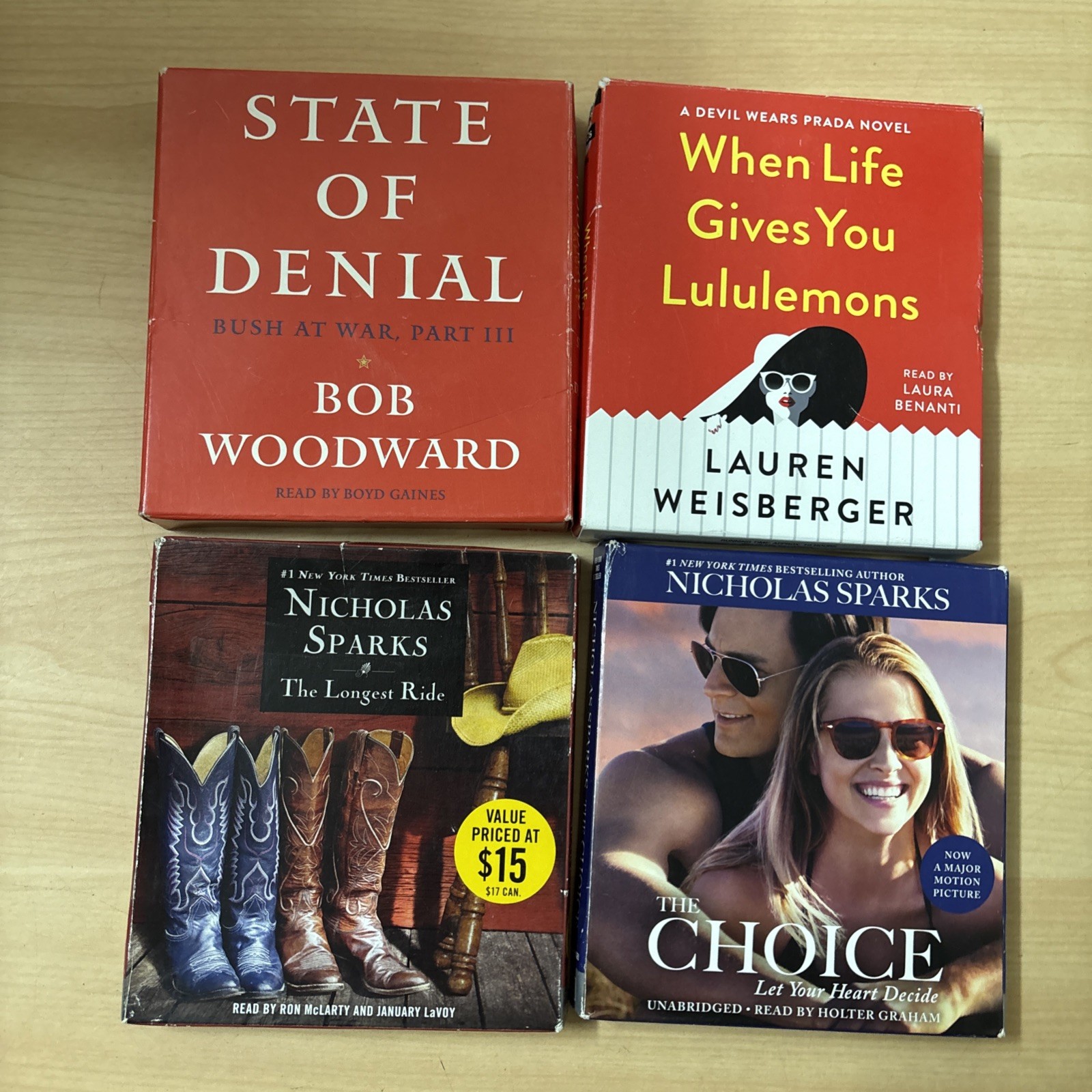 Mixed Lot 70 Audiobook Books on CD Wholesale Bulk Romance Thriller Nonfiction