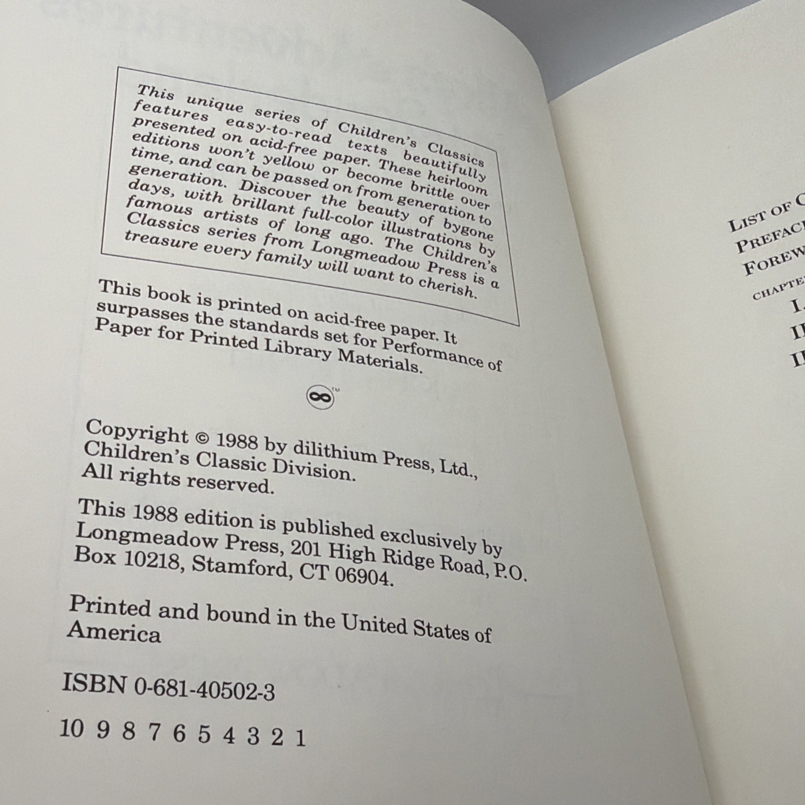Vintage 1988 Alice&rsquo;s Adventures in Wonderland by Lewis Carroll Hardcover Book