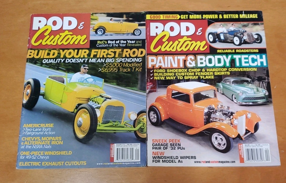 Rod & Custom Magazine Mixed Lot Of 32 From 1995-2004-05-06-07-09-10-11-12-13-14
