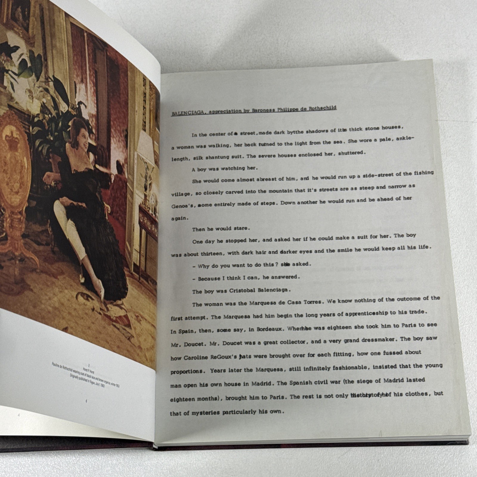Balenciaga and Spain Fine Arts Museum Hardcover Skira Rizzoli Hamish Bowles Book