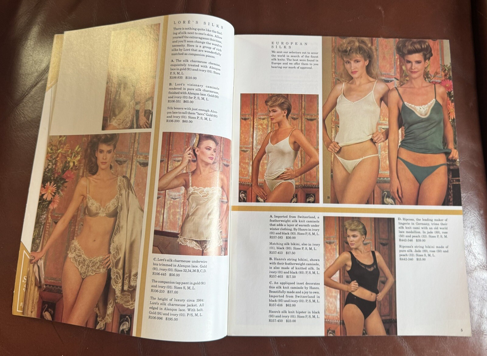 Victoria&rsquo;s Secret 1984 Gift Album Catalog 47+pages lastLetter Victoria 20morLstd