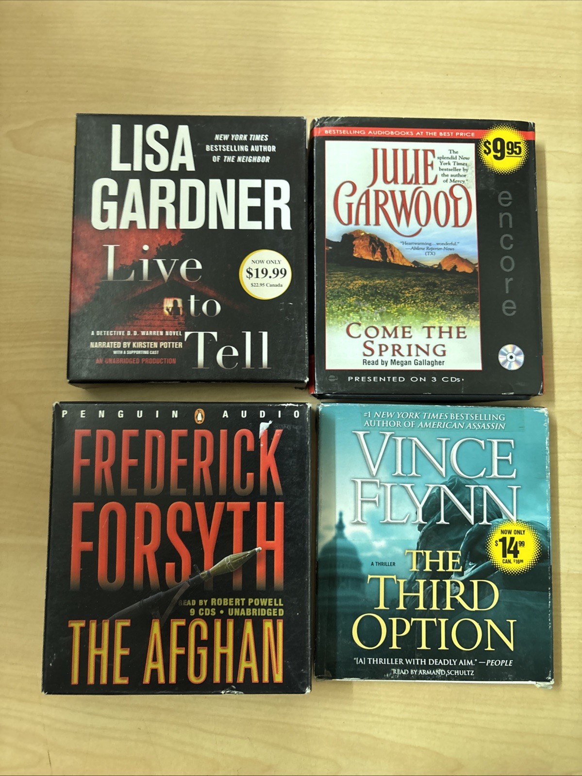 Mixed Lot 70 Audiobook Books on CD Wholesale Bulk Romance Thriller Nonfiction