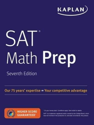 SAT Math Prep (Kaplan Test Prep) – Paperback By Kaplan Test Prep – GOOD