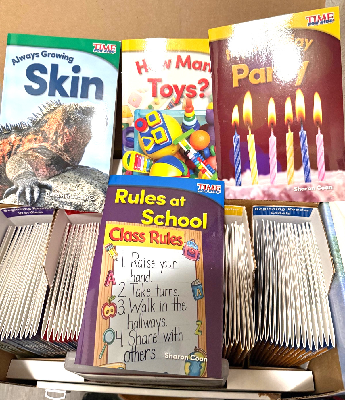 Time for Kids Nonfiction Readers Foundations Boxed Set For Teachers Home School