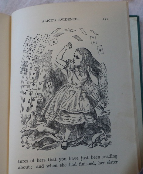 Vintage Alice&rsquo;s Adventures in Wonderland, Illustrated by John Tenniel, 1953