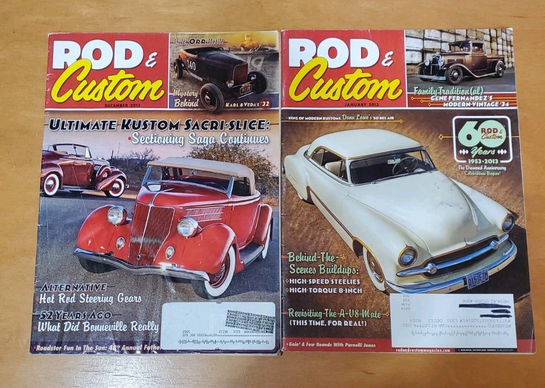 Rod & Custom Magazine Mixed Lot Of 32 From 1995-2004-05-06-07-09-10-11-12-13-14