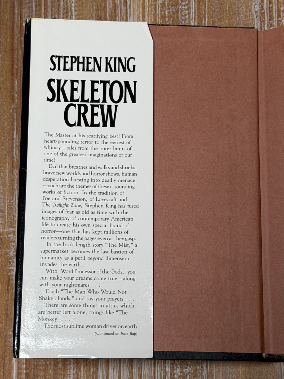 Stephen King Hardcover Book Lot (4) 1st E Cujo, Dead Zone, Skeleton Crew