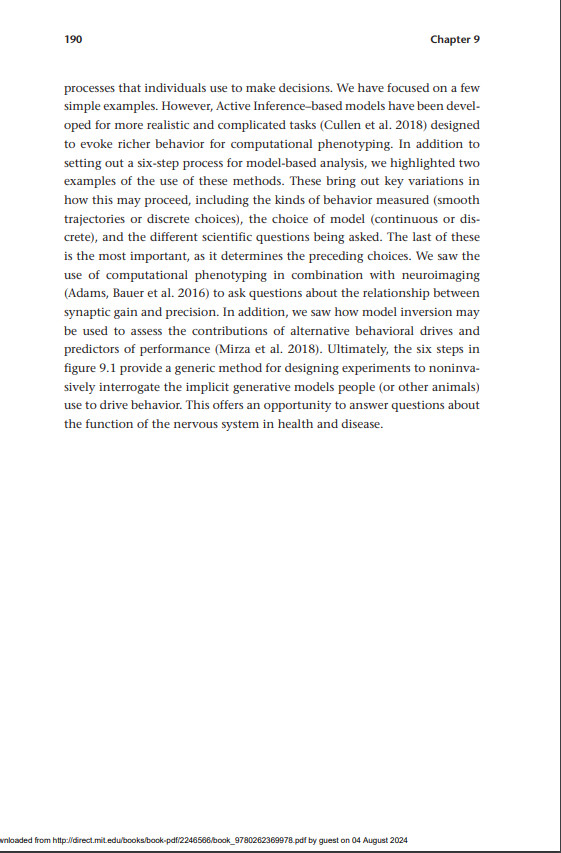« Active Inference » by Thomas Parr Giovanni Pezzulo – New! – As Is!