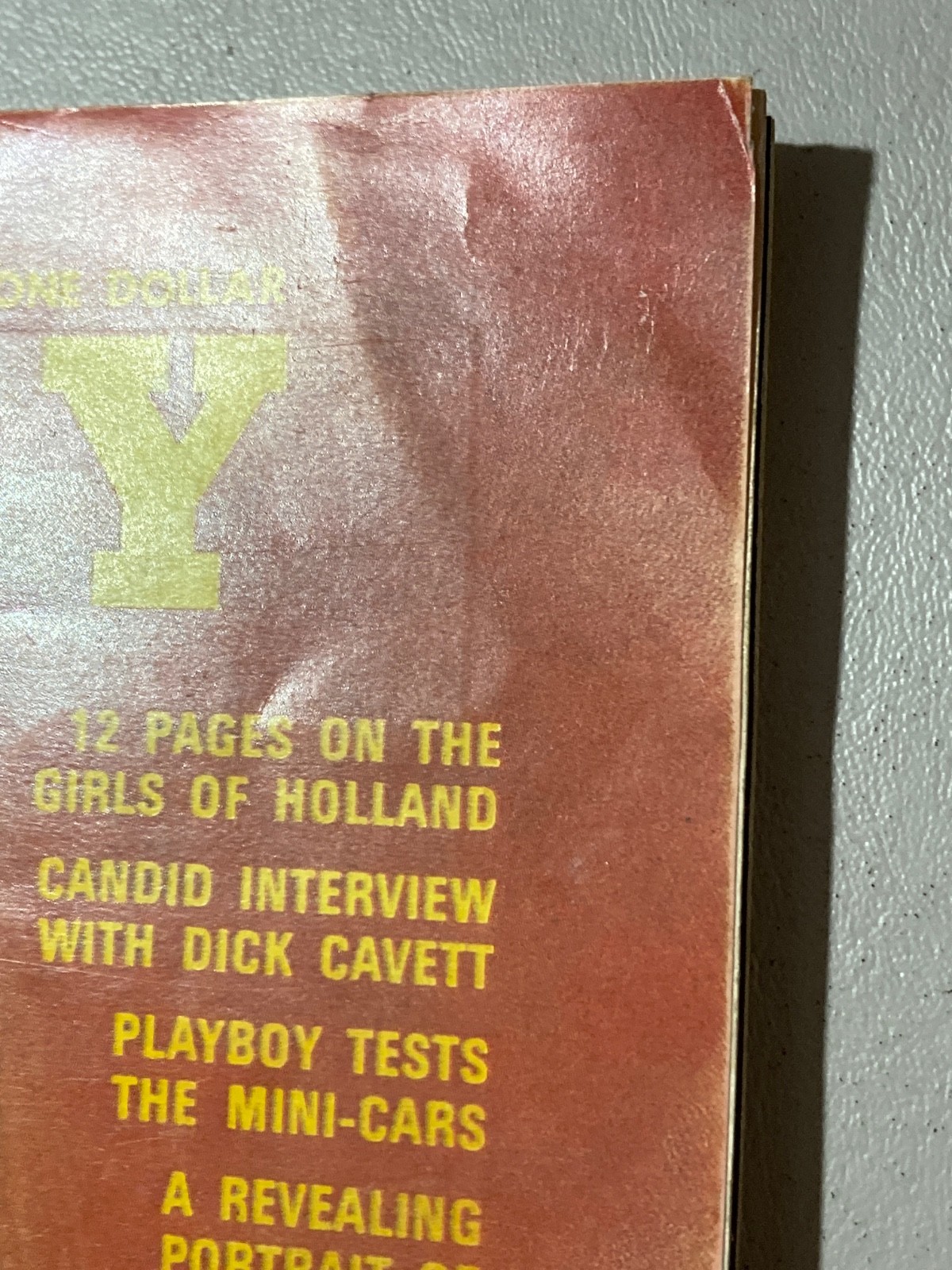 Playboy March 1971 Rare Cover Variant International Edition Girls of Holland