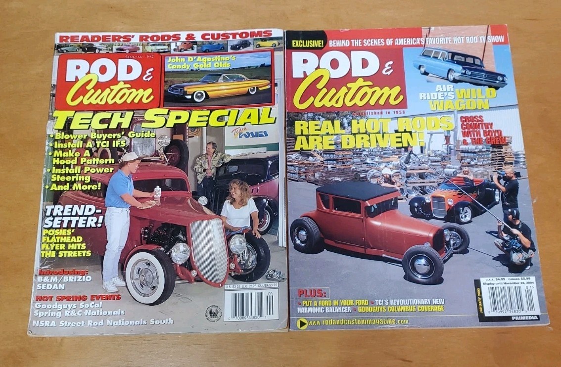 Rod & Custom Magazine Mixed Lot Of 32 From 1995-2004-05-06-07-09-10-11-12-13-14