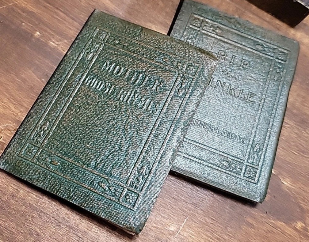 100 yr Old Antique Little Leather Library Books 1920&rsquo;s Redcroft Pick Your Title