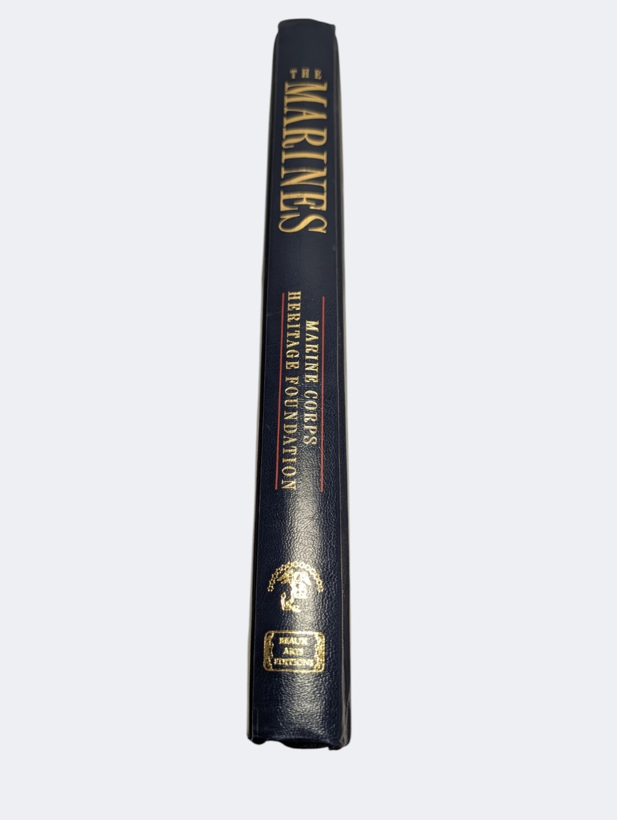 The Marines Marine Corps Heritage Foundation Deluxe Hardcover Embossed Military