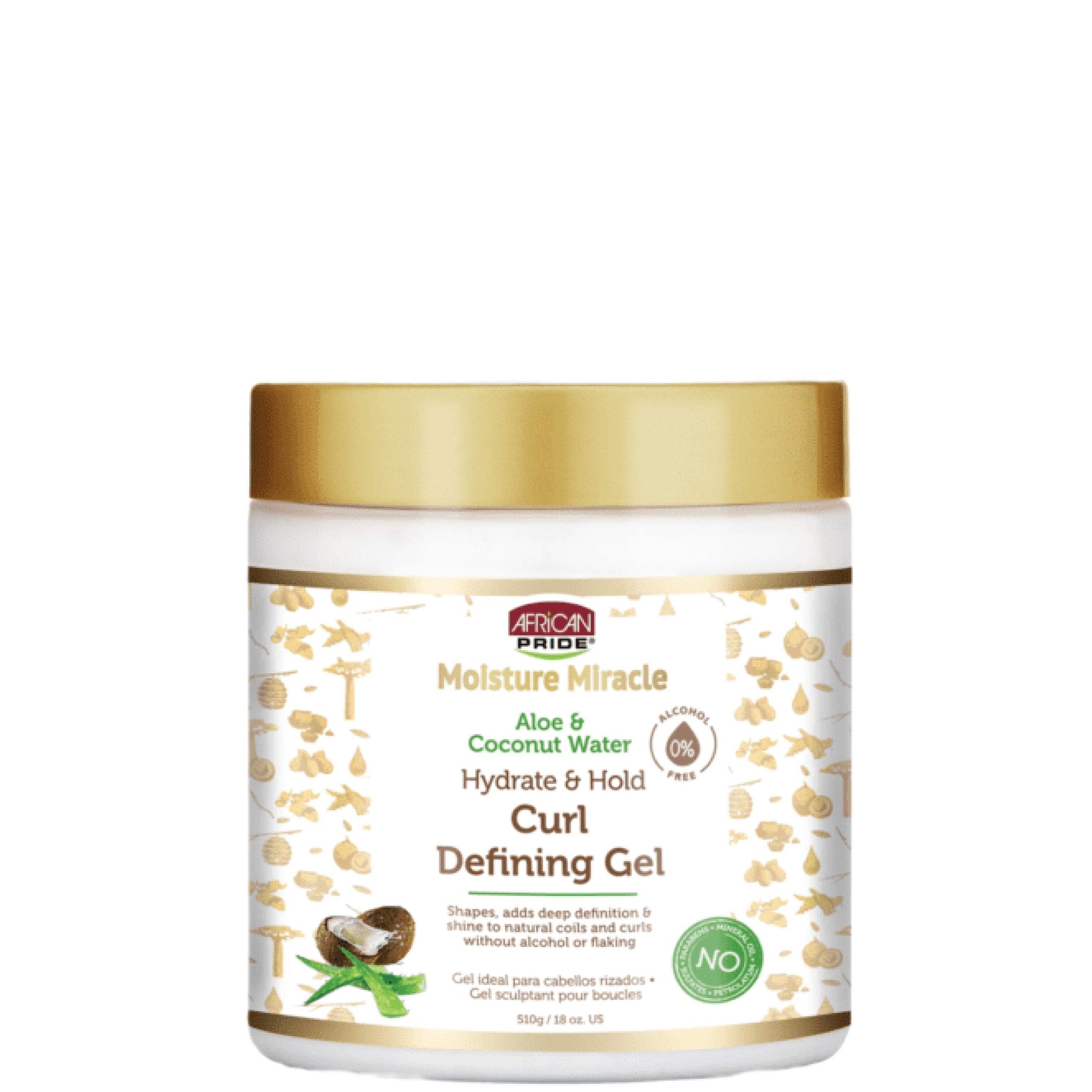 African Pride Moisture Miracle Curl Defining Gel 18oz