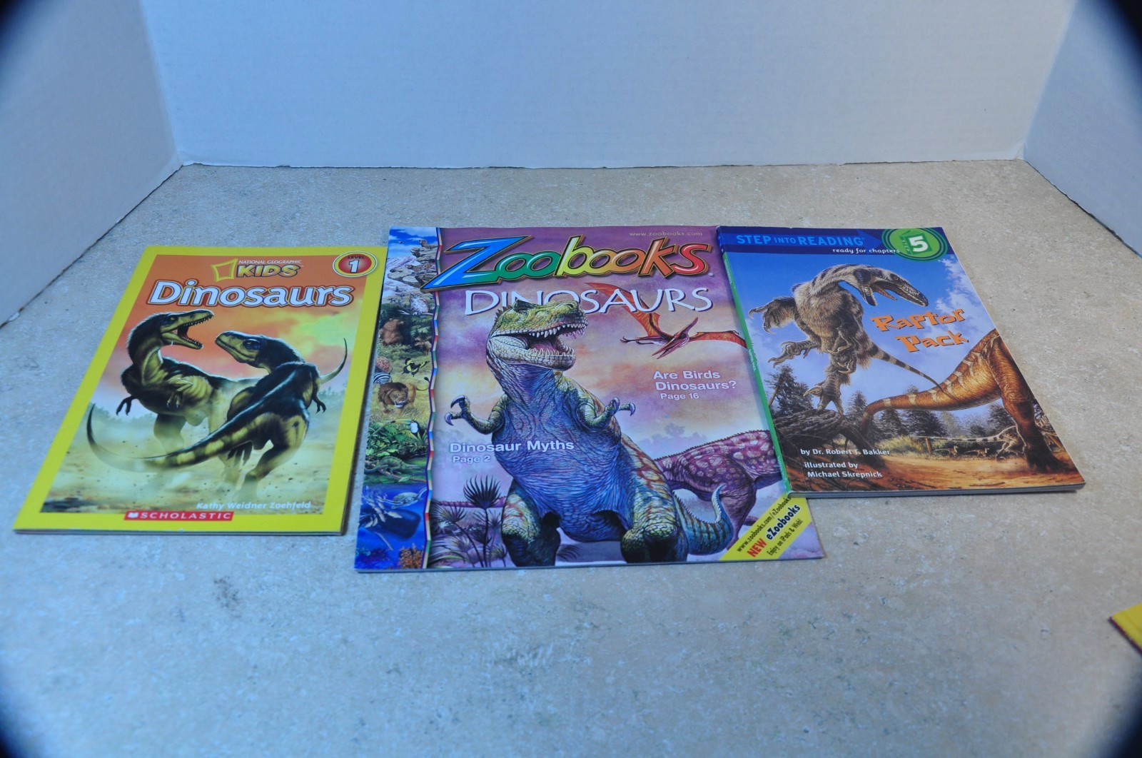 Dinosaur Book Lot of 14 Children’s Kids Books – mixed authors And Book Styles