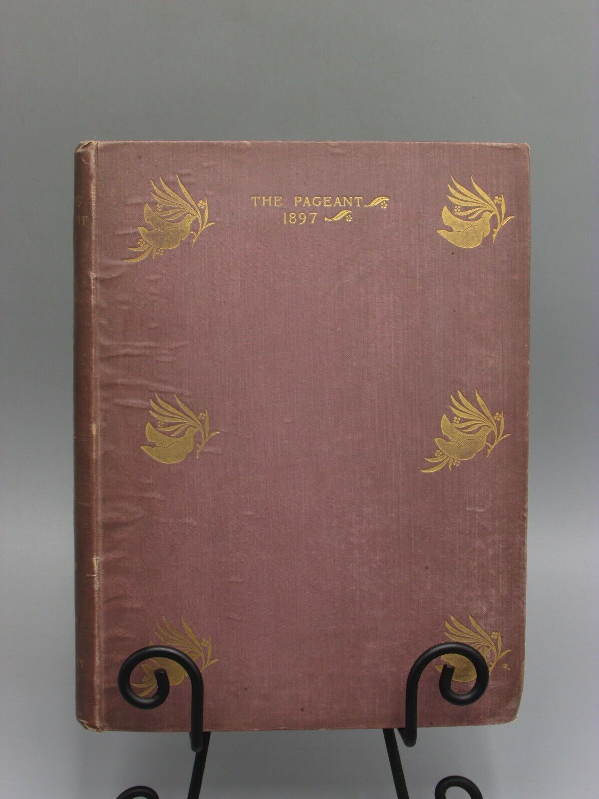 1897 THE PAGEANT LITERATURE AND ART ILLUSTRATED EX-LIBRARY 1ST EDITION bk163