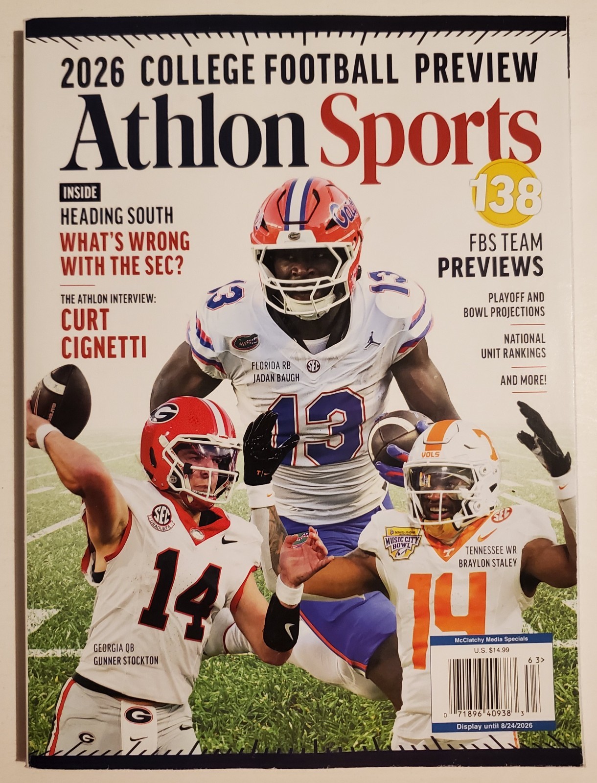 ATHLON SPORTS 2026 COLLEGE FOOTBALL PREVIEW