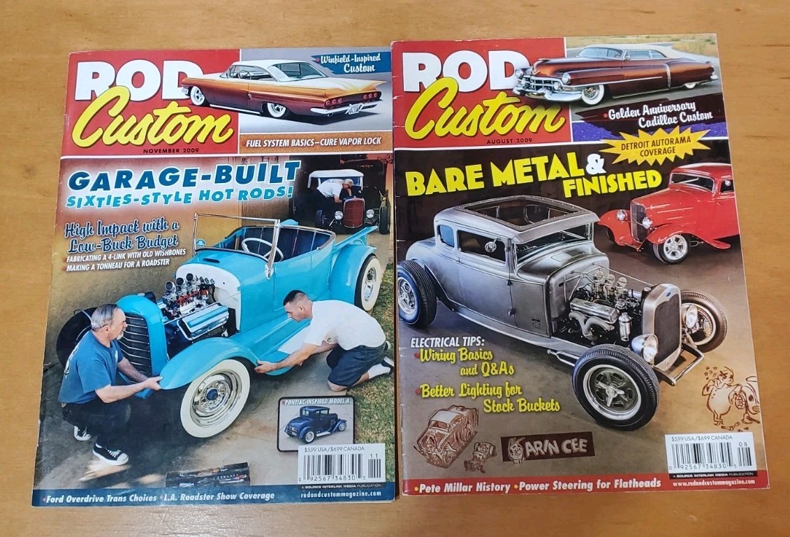 Rod & Custom Magazine Mixed Lot Of 32 From 1995-2004-05-06-07-09-10-11-12-13-14