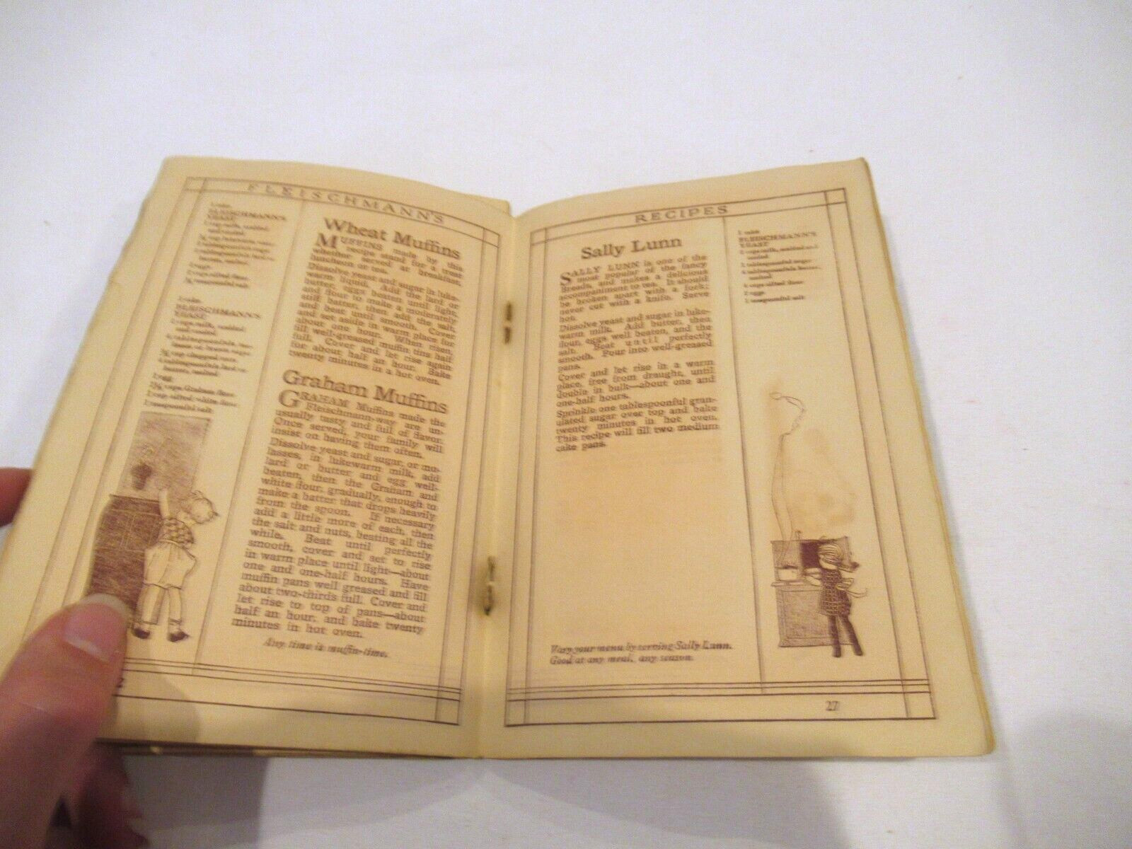 Fleischmann&rsquo;s Recipes, c. 1920, 47 pages