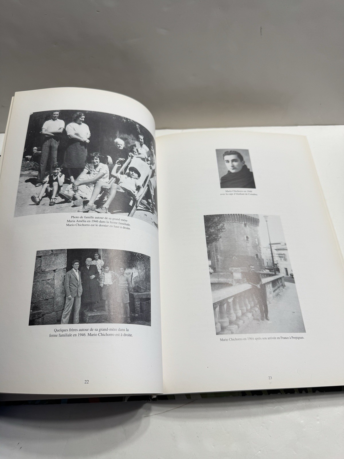 Chérot (Bernard), Chichorro (Mario), Münch (René), Marcel (Luis). Chichorro H 92