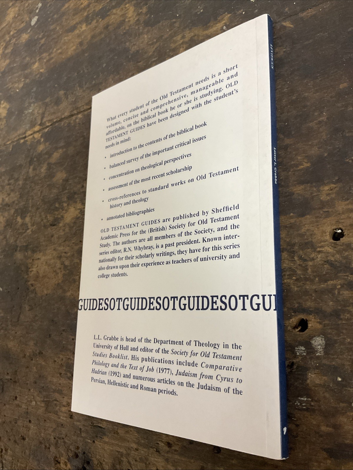 Old Testament Guides: Leviticus by Lester L. Grabbe (1993, Uk-Trade Paper)
