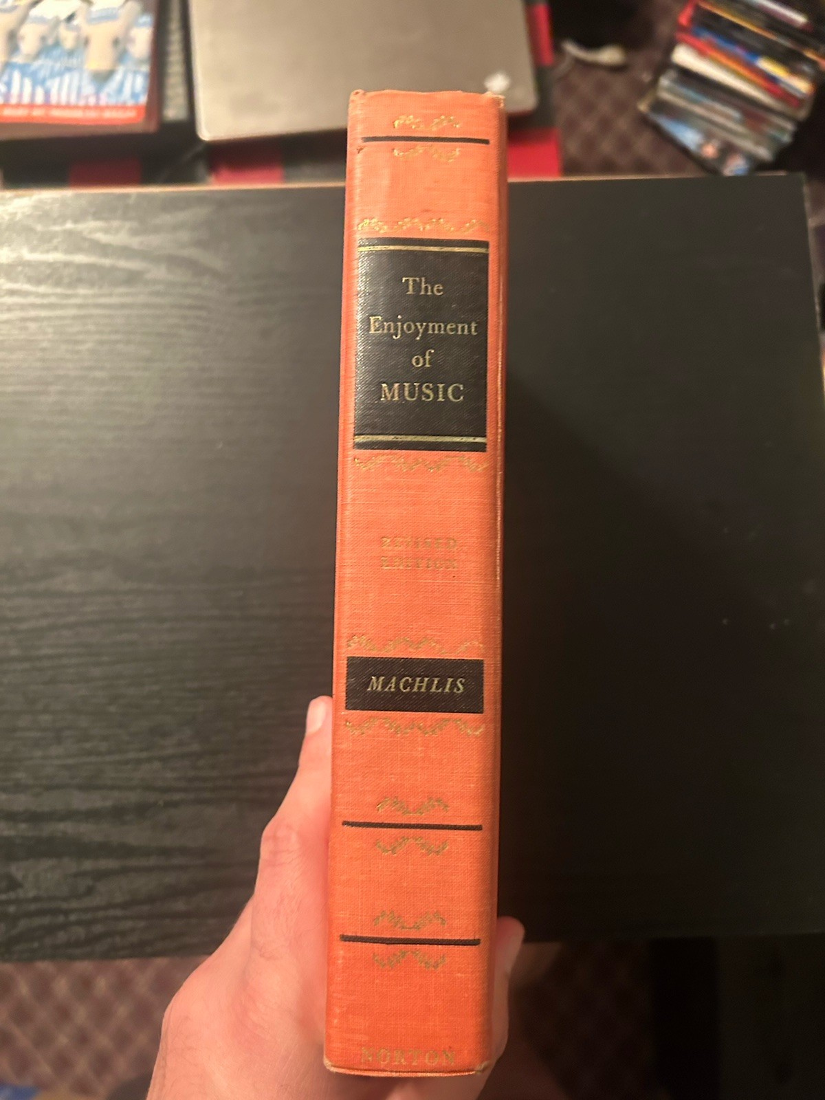 The Enjoyment of Music By Joseph Machlis (1963, Hardcover) VTG
