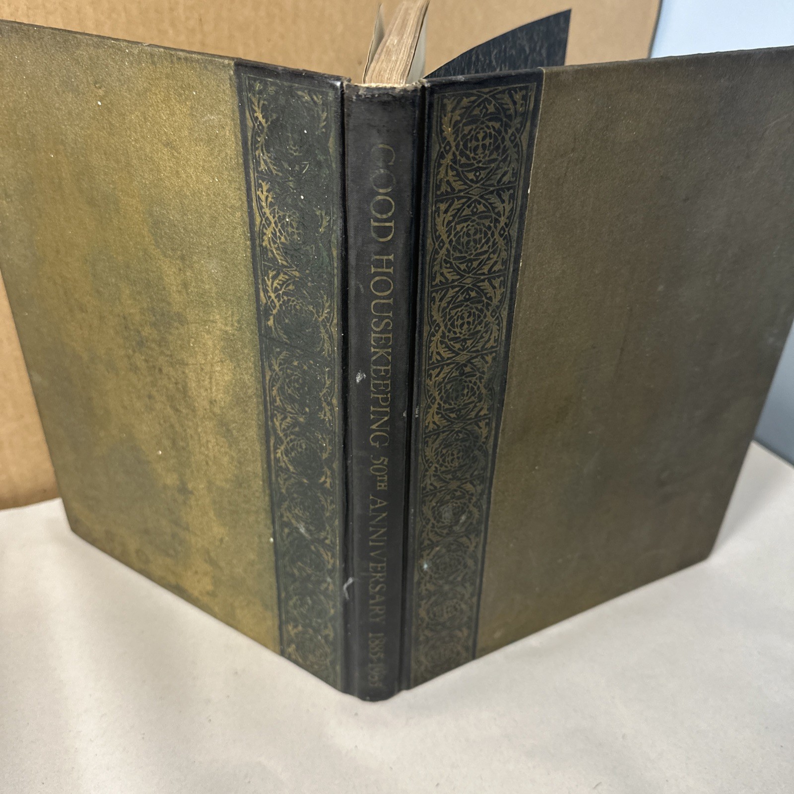Good Housekeeping Golden Anniversary May 1935 Edition Bound Book Rare 1885 1935