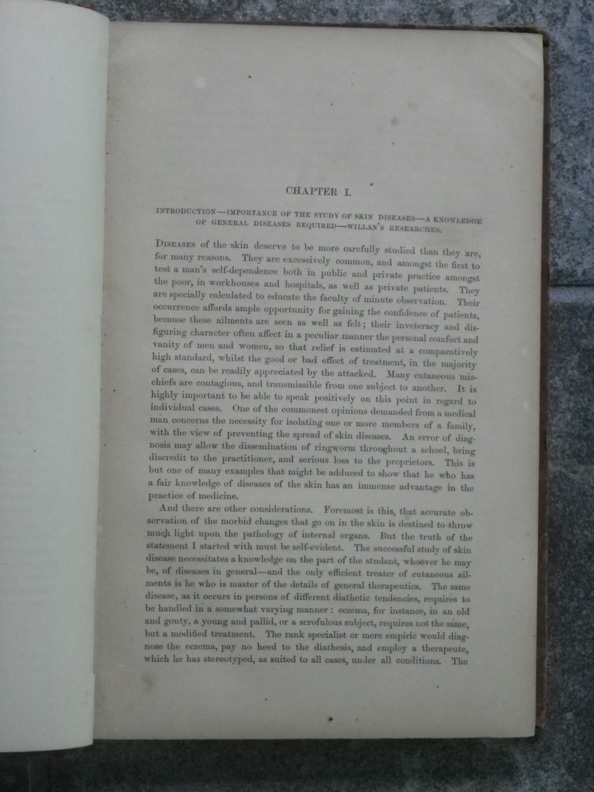 Skin Diseases-Description Pathology Diagnosis Treatment-Fox-1871-1st US Ed-Rare