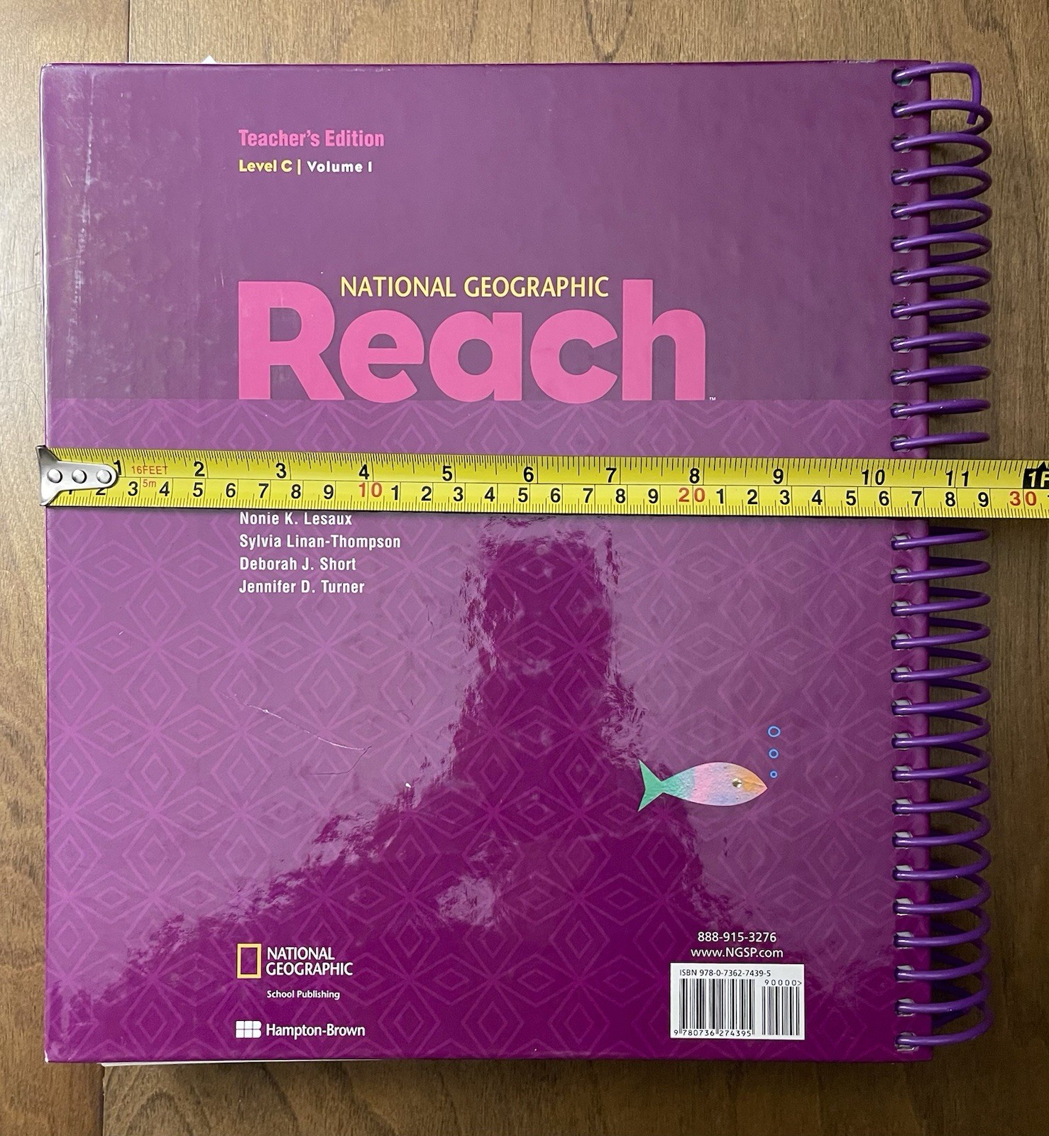 REACH: LANGUAGE, LITERACY, CONTENT (NATIONAL GEOGRAPHIC By Deborah J Short