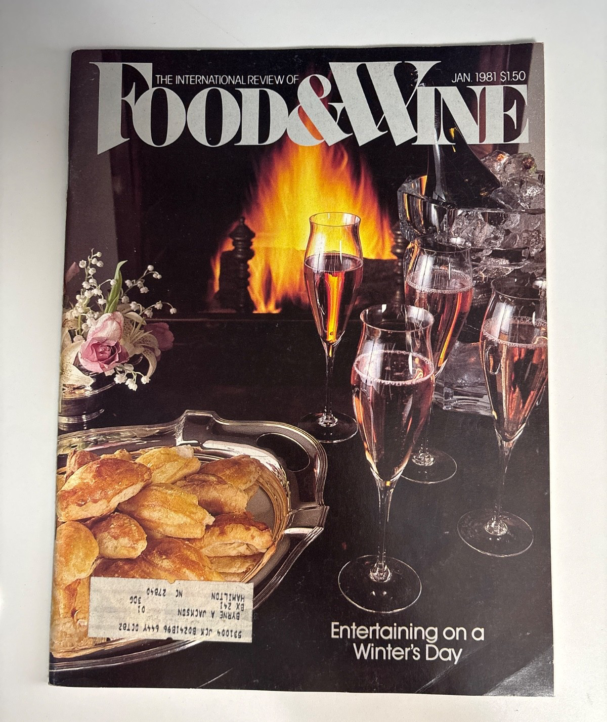 Food & Wine magazine, lot of 9, 1981