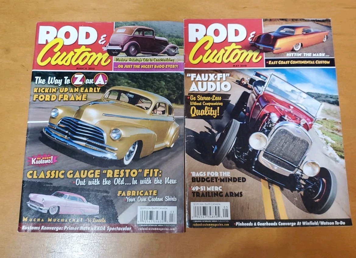 Rod & Custom Magazine Mixed Lot Of 32 From 1995-2004-05-06-07-09-10-11-12-13-14