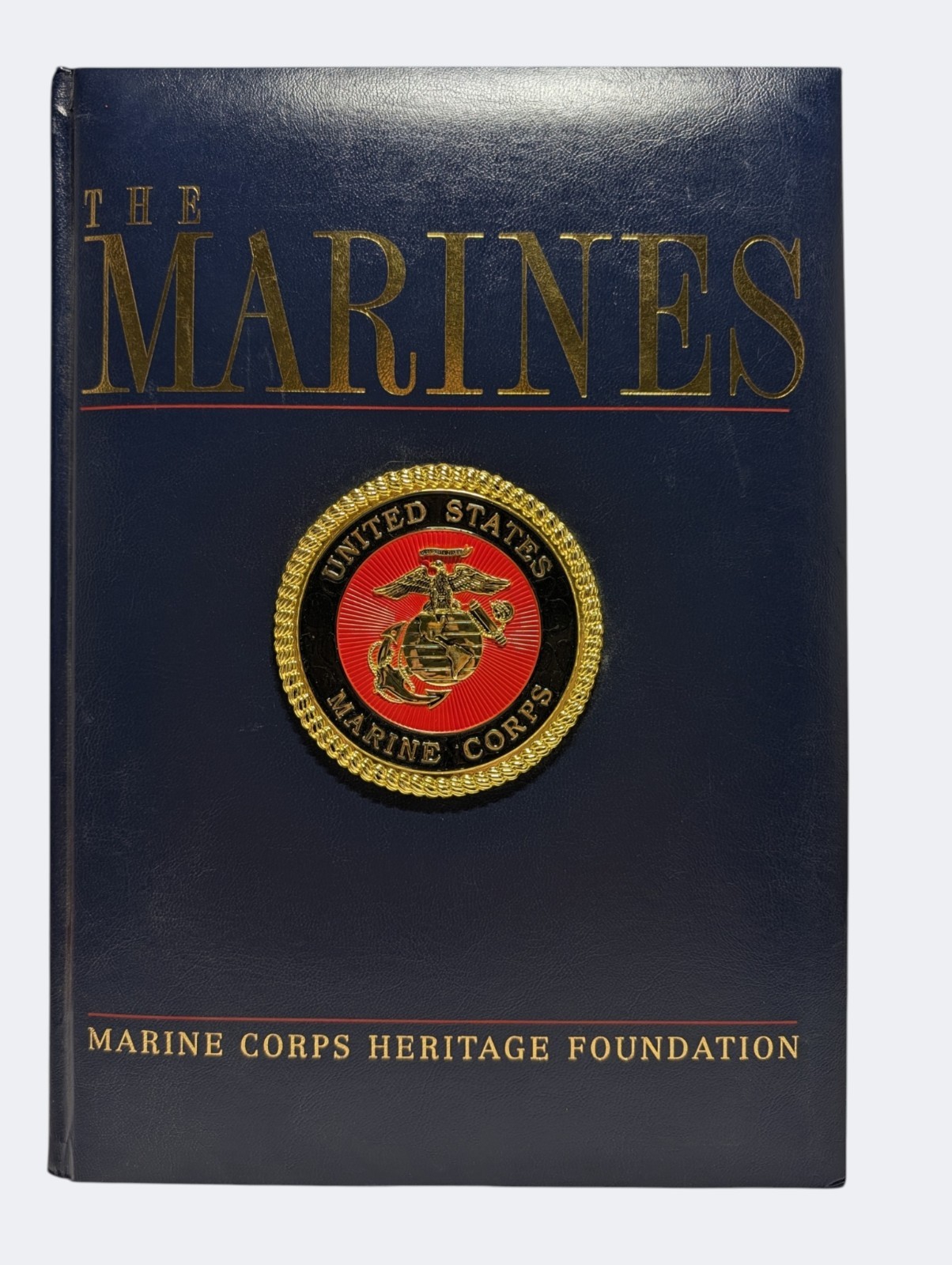 The Marines Marine Corps Heritage Foundation Deluxe Hardcover Embossed Military
