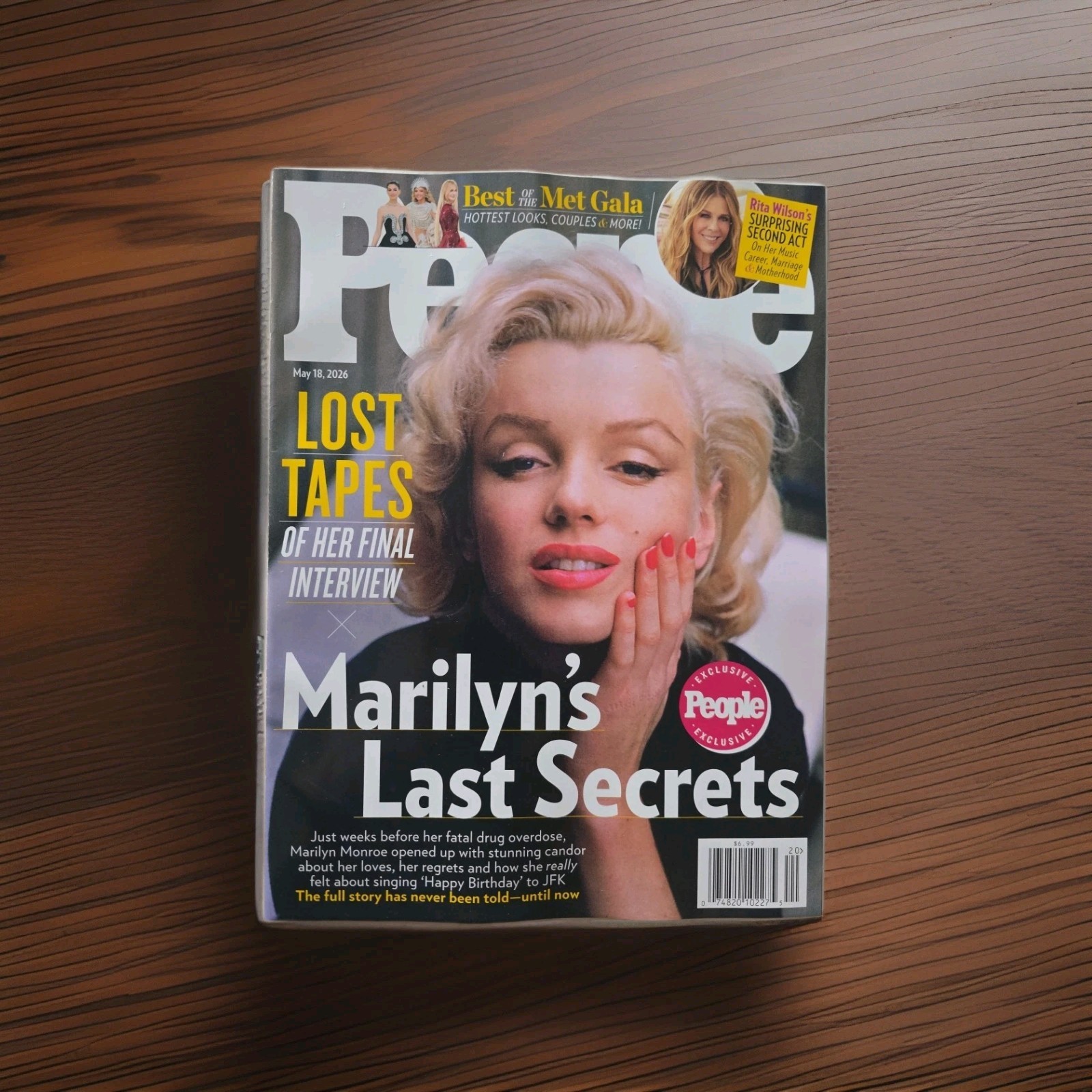 People Magazine Marilyn&rsquo;s Last Secrets Lost Tapes