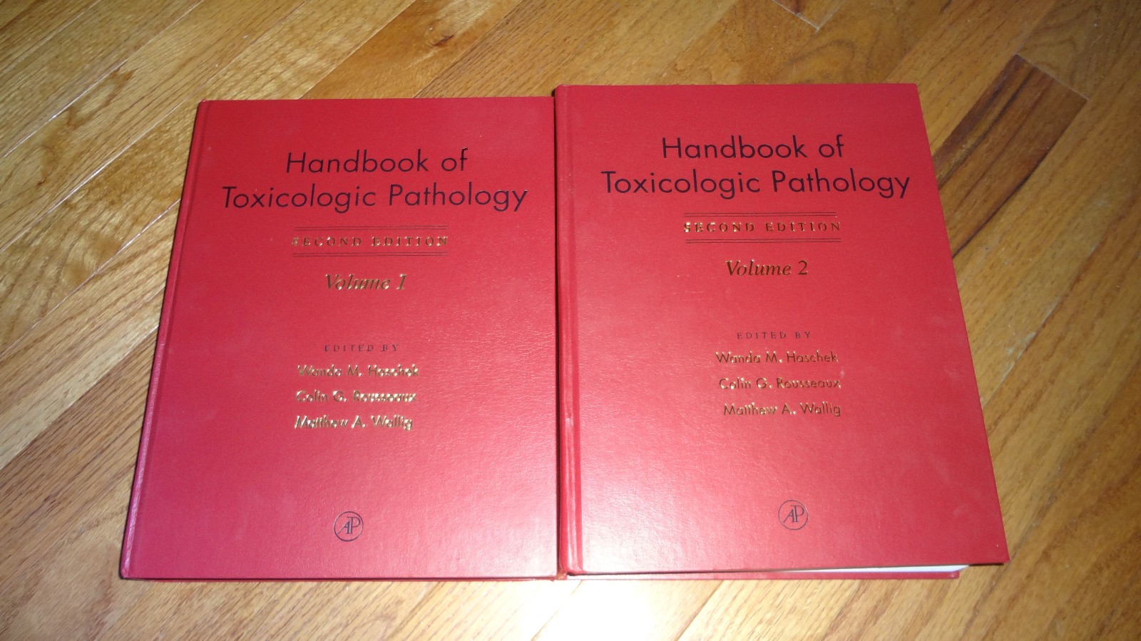 Handbook of Toxicologic Pathology Volume 1 & 2 Second Edition 2002 HC used RARE