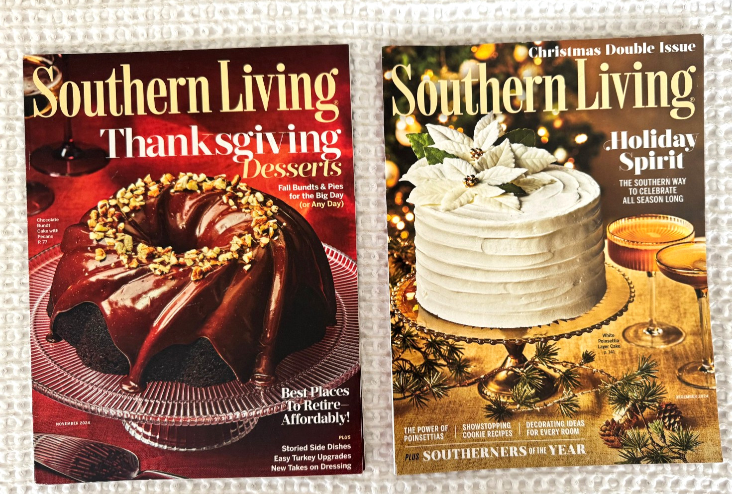 Southern Living Magazine November & December 2024 Holidays