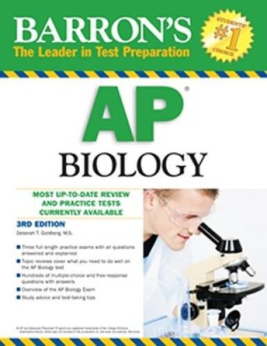 Barron&rsquo;s AP Biology – Paperback By Goldberg M.S., Deborah T. – VERY GOOD