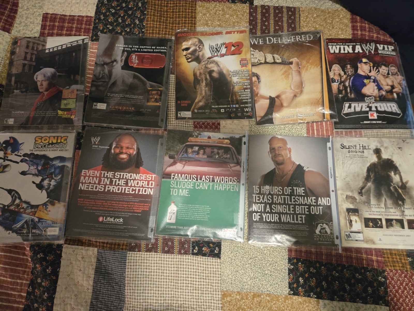 wwe magazine lot Of 20 From Mid 2000&rsquo;s To Early 2010&rsquo;s