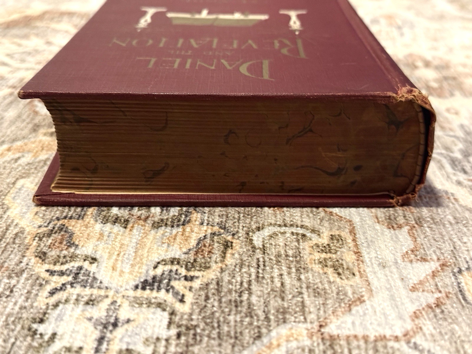 Daniel and the Revelation Prophecy Uriah Smith 1907 Hardcover SDA Adventist 🔥