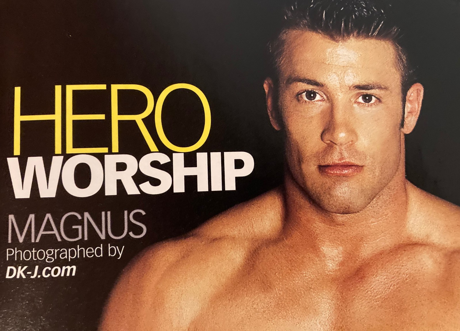Vintage February 2002 ADVOCATE MEN Magazine, Playgirl-Like, Cover: Magnus