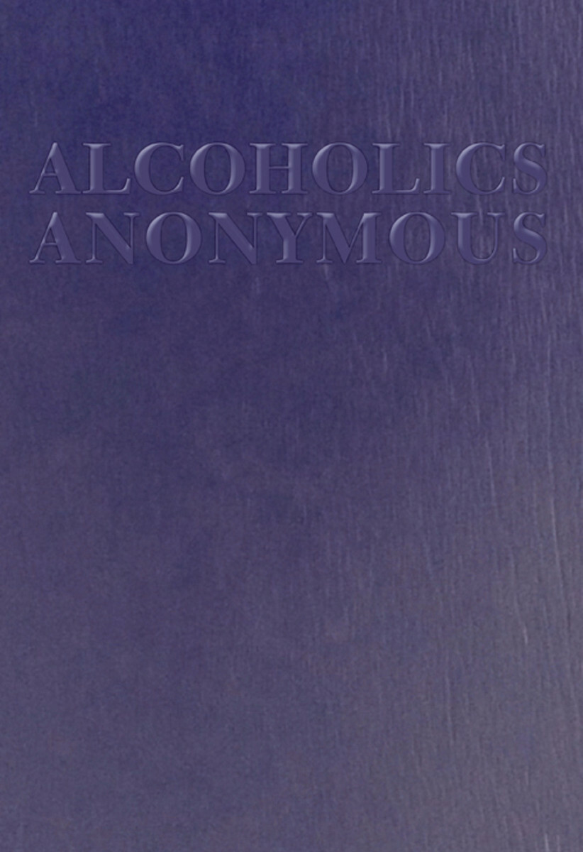 Alcoholics Anonymous Large Print VERY GOOD