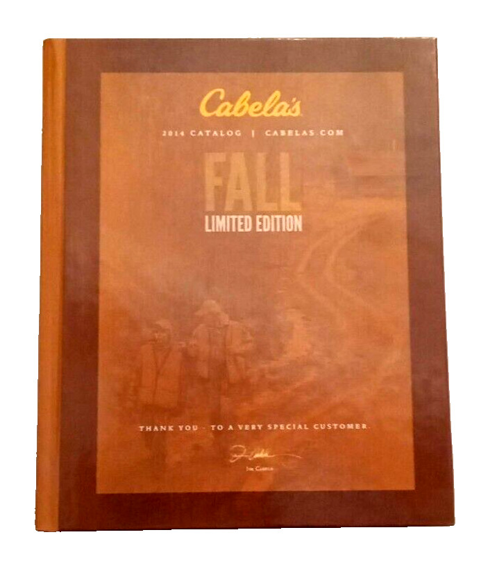 Cabela&rsquo;s Special Limited Edition Catalog 2014 Hard Cover 922 pg Hunting Fishing