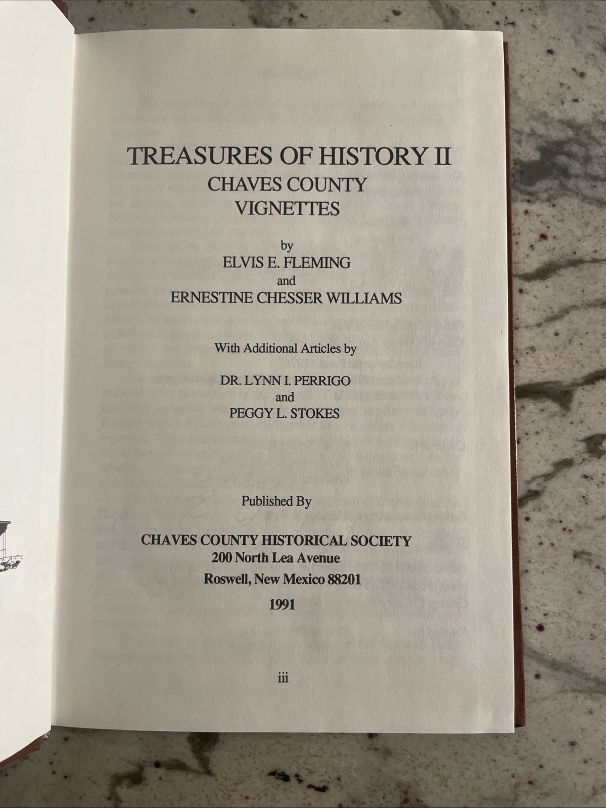 Treasures of History II: Chaves Country Vignettes (Ltd Ed, Signed)