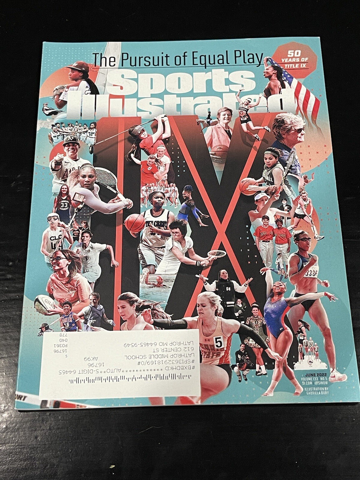 Sports Illustrated – June 2022 – 50 Years of Title IX -The Pursuit of Equal Play