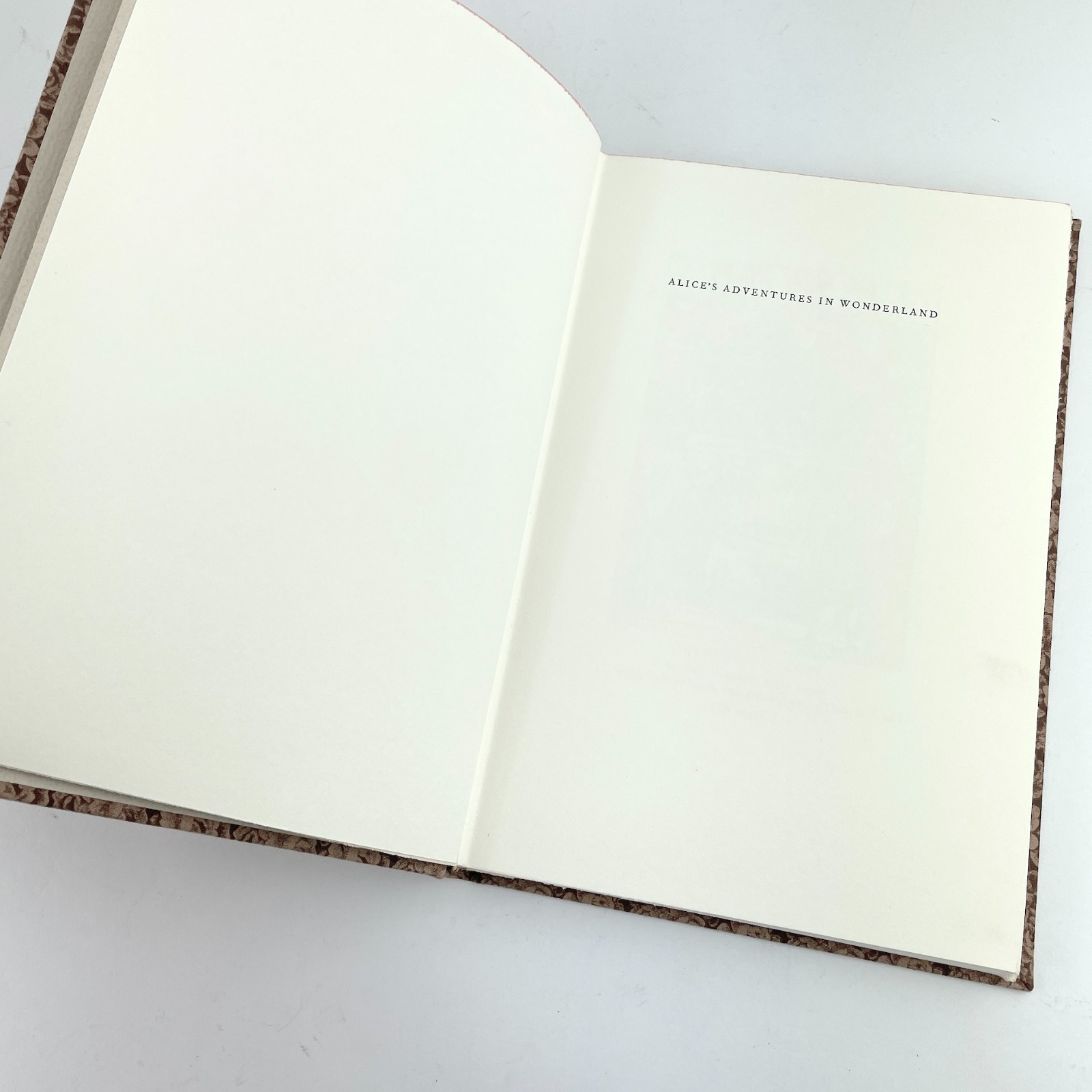 A COLISH Alice&rsquo;s Adventures in Wonderland Lewis Carroll Illustrated Letterpress
