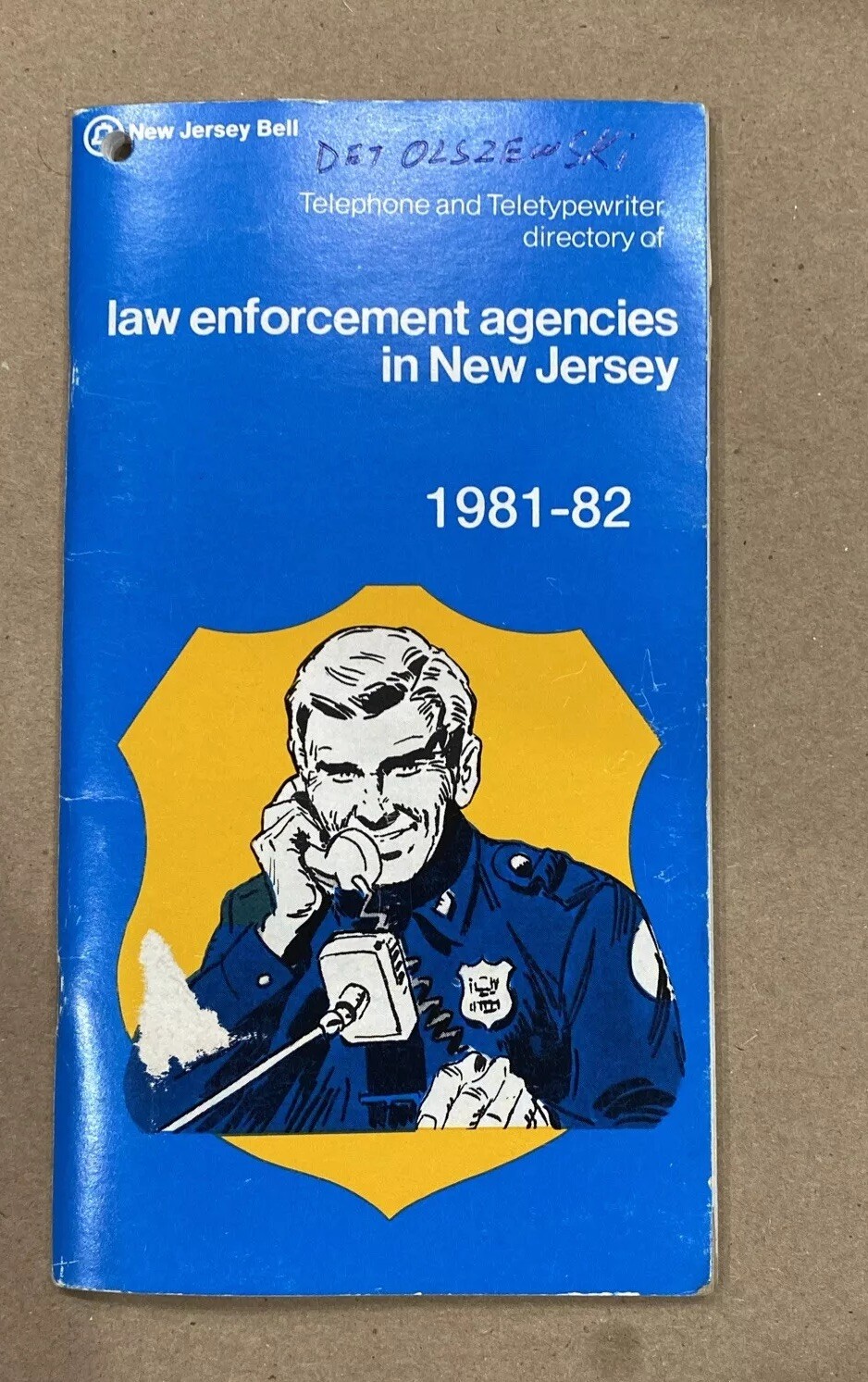 Lot Of Vtg NY & NJ Police Booklets Pamphlets Code Laws Manual Telephone Agency