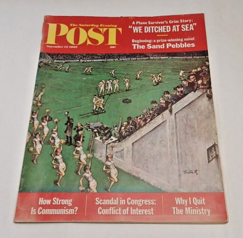 8 PCS Vintage Magazines Oversized 10.5×12.25&Prime; McCall&rsquo;s, The S.E. POST,LIFE, & BH