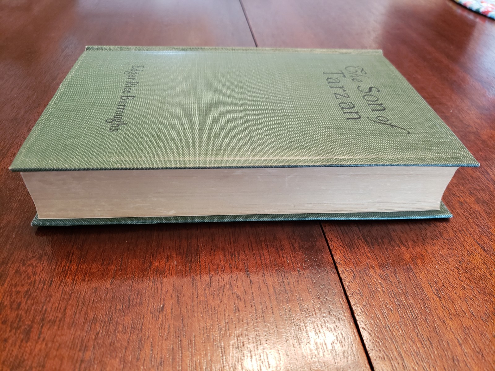 The Son of Tarzan by Edgar Rice Burroughs first A.L. Burt edition printing 1918