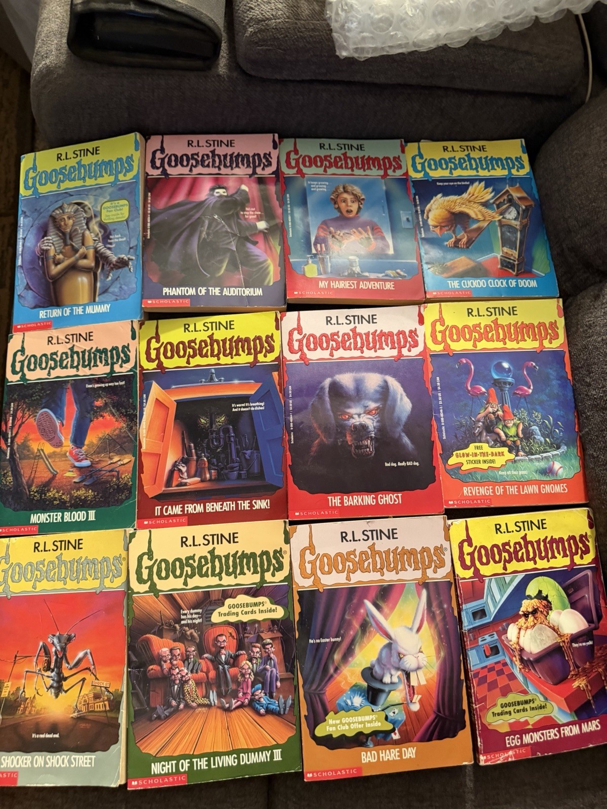 Mixed Lot of 33 Goosebumps 90s Books R.L Stine