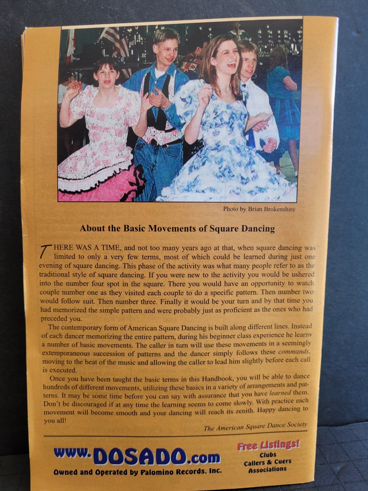 Square Dance Caller Instruction Lot