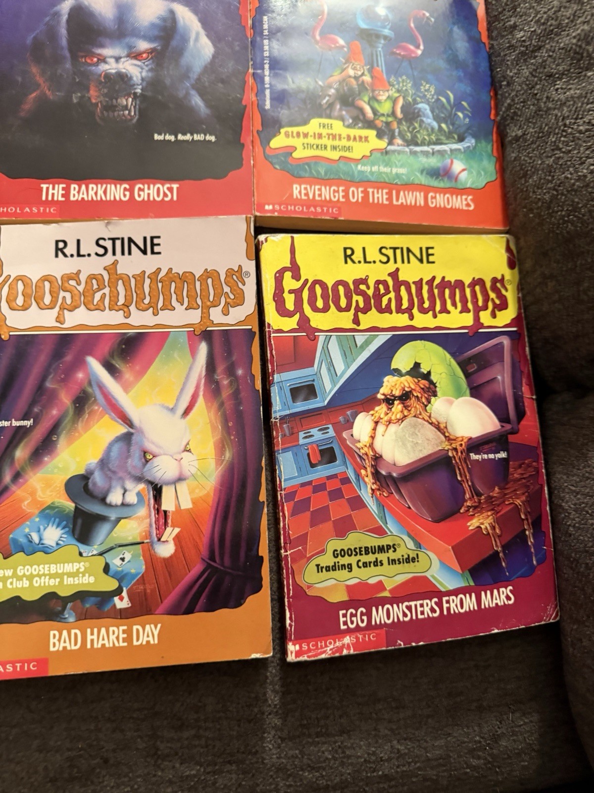 Mixed Lot of 33 Goosebumps 90s Books R.L Stine